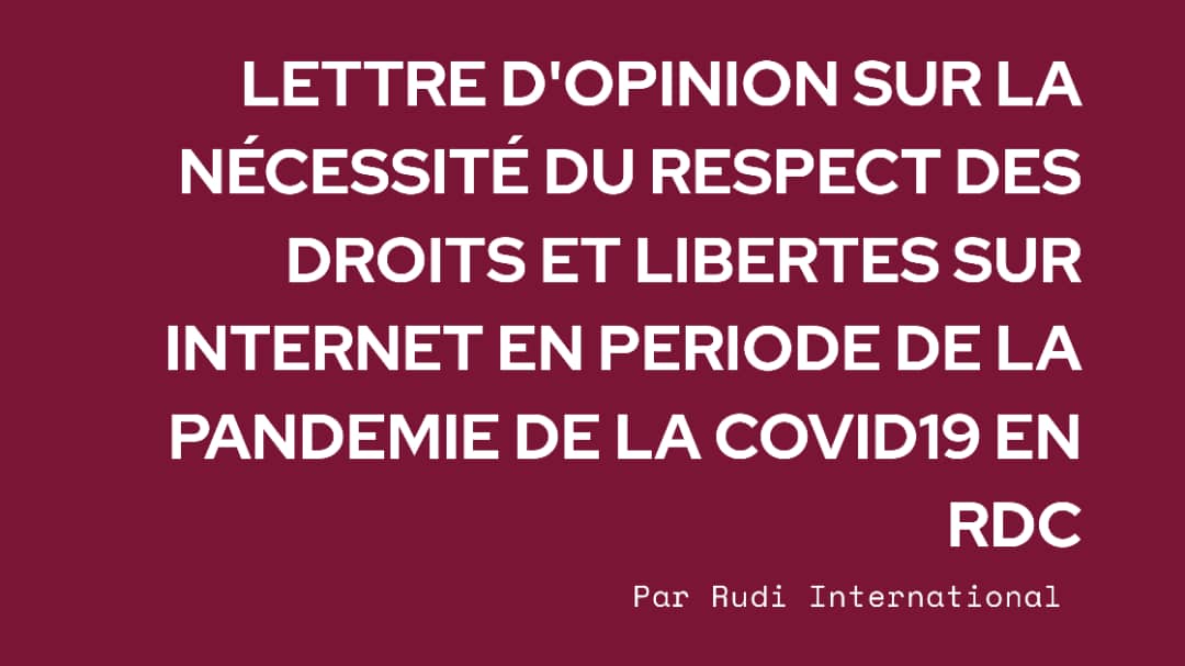 RDC : Comment faire respecter les droits et libertés sur Internet pendant la Covid-19&nbsp;?